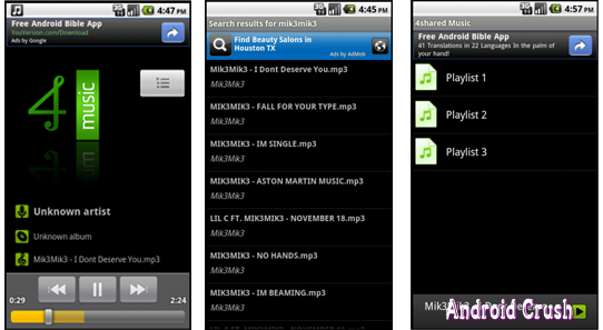 Simple Music Downloader For Android